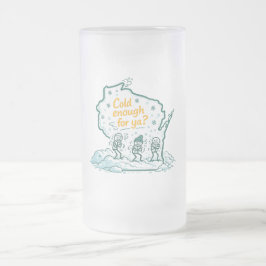 Wisconsin Winter-Koud Genoeg voor Jou? Matglas Bierpul