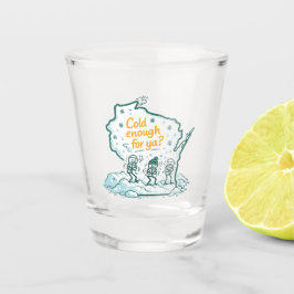 Wisconsin Winter-Koud Genoeg voor Jou? Shot Glas