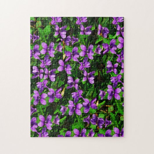 Wisconsin Wood Violet Puzzle Legpuzzel (Verticaal)