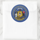 Wisconsinite Seal, Zegel van Wisconsin Sticker (Tas)
