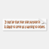 Wisdom 5 bumpersticker (Voorkant)