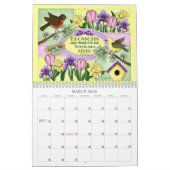 "Wisdom and Whimsy" 2026 Scripture Calendar Kalender (Mar 2026)