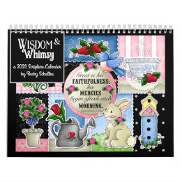 "Wisdom and Whimsy" 2026 Scripture Calendar Kalender