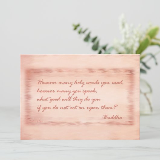 Wisdom Boeddha (Staand voorkant)