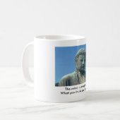 Wisdom Boeddha Koffiemok (Voorkant links)