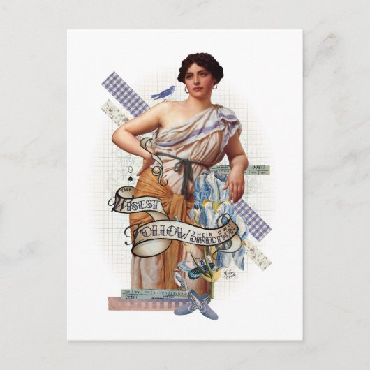 Wisdom Briefkaart (Voorkant)