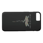Wisdom Brocade Dragonfly Case-Mate iPhone Case (Achterkant (Horizontaal))