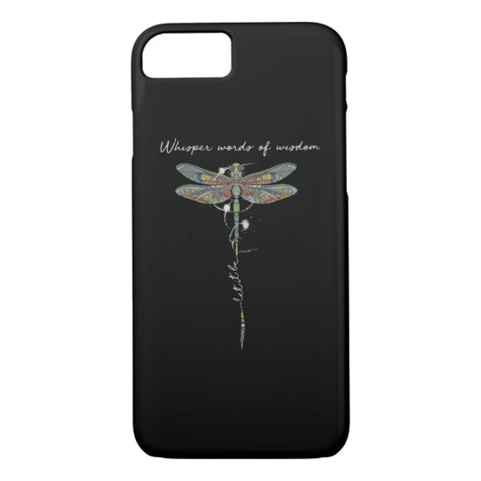 Wisdom Brocade Dragonfly Case-Mate iPhone Case (Achterkant)