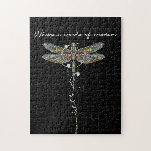 Wisdom Brocade Dragonfly Legpuzzel (Verticaal)