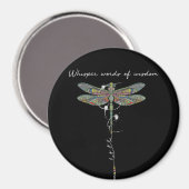 Wisdom Brocade Dragonfly Magneet (Voorkant / Achterkant)