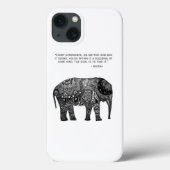 Wisdom Buddha Elephant Phone Case (Achterkant)