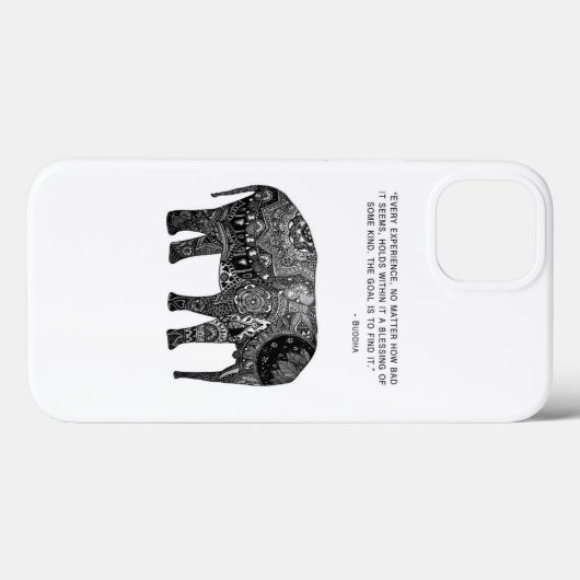 Wisdom Buddha Elephant Phone Case (Achterkant (horizontaal))