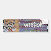 Wisdom Bumpersticker (Voorkant)