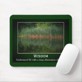 Wisdom Cattails Inspirerend Muismat (Met muis)