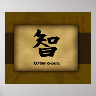 Wisdom Chinees Poster