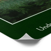 Wisdom Citaat Cattails in het Inspirerend Pond Poster (Hoek)