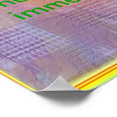 WISDOM Citaten uit Bhagavad Gita Poster (Hoek)