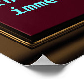 WISDOM Citaten uit Bhagavad Gita Poster (Hoek)