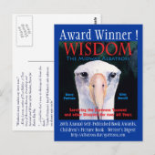 WISDOM de Midway Albatross, Promo Cards Briefkaart (Voorkant / Achterkant)