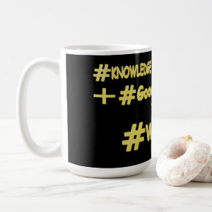 "WISDOM EQUATION" Cute Expression Design. Bestel n Koffiemok