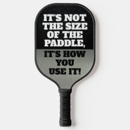 Wisdom Funny Quote Joke Cool Pickleball Paddle