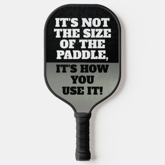 Wisdom Funny Quote Joke Cool Pickleball Paddle (Voorkant)