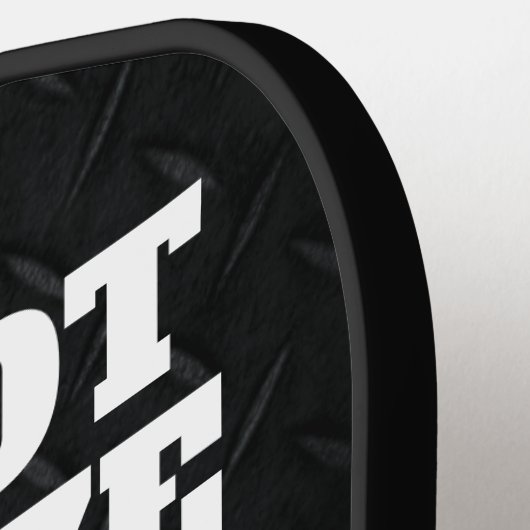 Wisdom Funny Quote Joke Cool Pickleball Paddle (Links Detail)