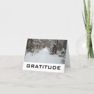 Wisdom:  Gratitude-kaarten Bedankkaart