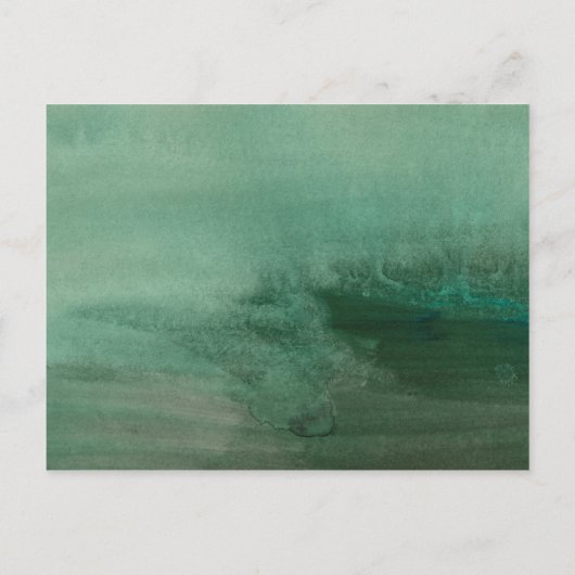 Wisdom Greenery Rustic Floral Advieskaart (Achterkant)