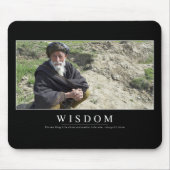 Wisdom: Inspirerend prijsopgave 1 Muismat (Voorkant)