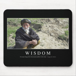 Wisdom: Inspirerend prijsopgave 1 Muismat