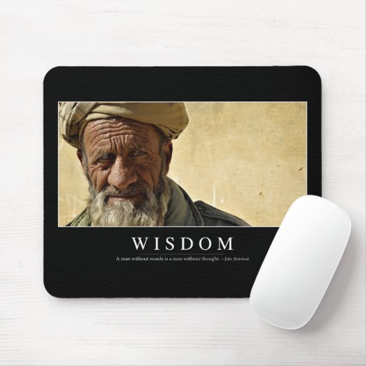 Wisdom: Inspirerend prijsopgave 2 Muismat (Met muis)
