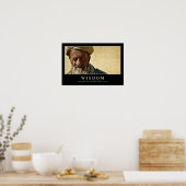 Wisdom: Inspirerend prijsopgave 2 Poster (Keuken)