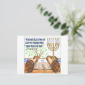 Wisdom is een Tree of Life Inspirerend Briefkaart (Staand voorkant)