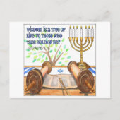 Wisdom is een Tree of Life Inspirerend Briefkaart (Voorkant)