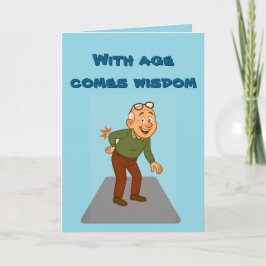 👓 "Wisdom…-ish" Verjaardag Kaart