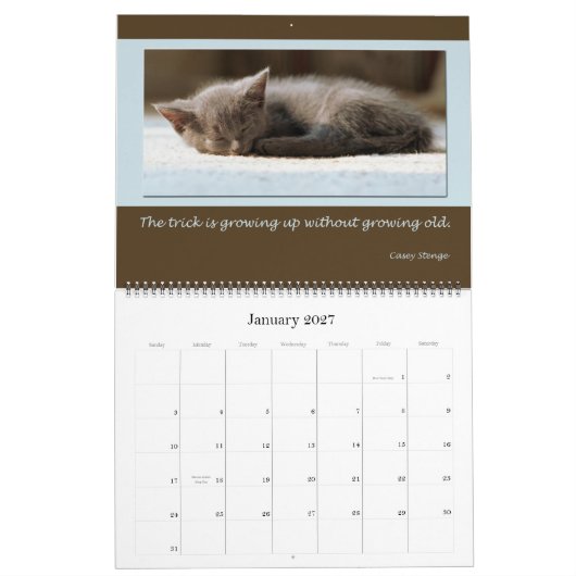 Wisdom Kalender (Jan 2027)