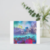 Wisdom kan alles doen briefkaart (Staand voorkant)