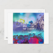 Wisdom kan alles doen briefkaart (Voorkant / Achterkant)