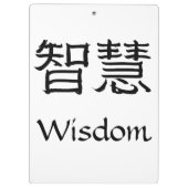 Wisdom Klembord (Achterkant)