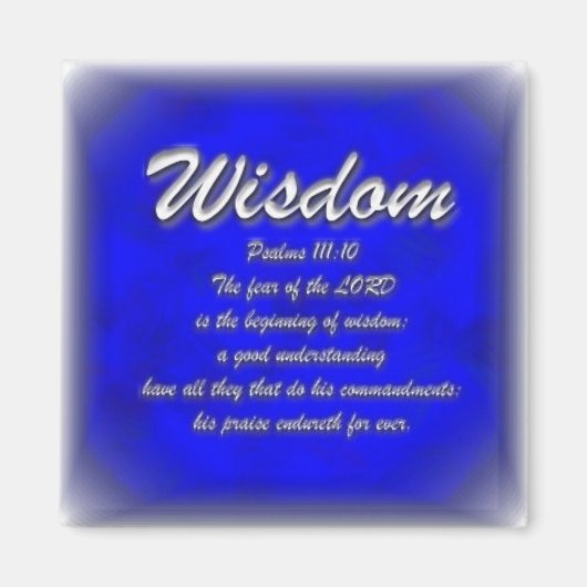 Wisdom Magneet (Voorkant)