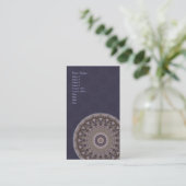 Wisdom Mandala ・ Verticaal Visitekaartje (Staand voorkant)