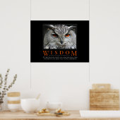 Wisdom Motivatie Parody Poster (Keuken)