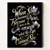 Wisdom Notitieboek (Achterkant)