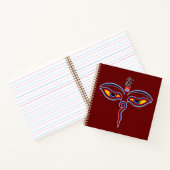 Wisdom Ogen Van Boeddha - Bodhnath tempel ogen Notitieboek (Binnen)