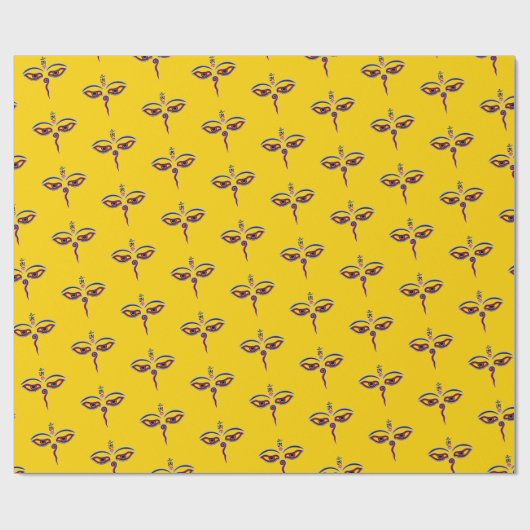 Wisdom-ogen van boeddha - Bodhnath - tempelogen Cadeaupapier (Vlak)