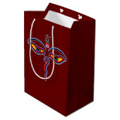 Wisdom-ogen van boeddha - Bodhnath - tempelogen Medium Cadeauzakje (Achterkant Gekanteld)