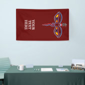 Wisdom-ogen van boeddha - Bodhnath - tempelogen Spandoek (Beurs)