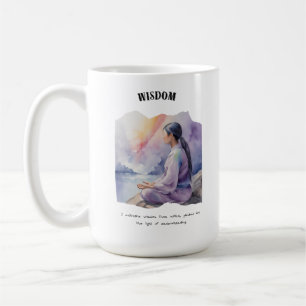 Wisdom Positive Affirmation Kaart Koffiemok