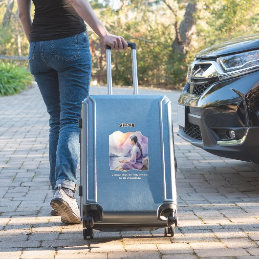 Wisdom Positive Affirmation sticker (Koffer Insitu)